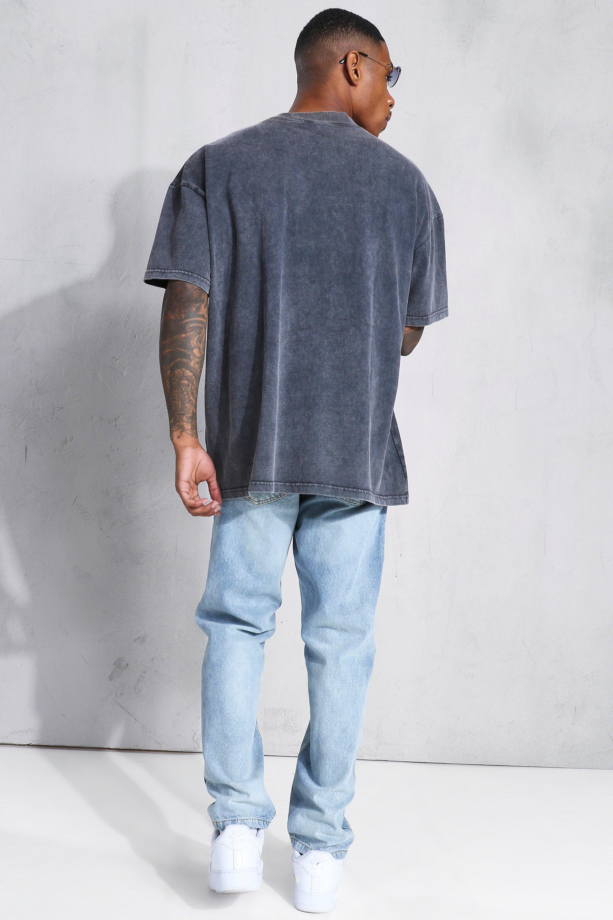 Relaxed Fit Rigid Jeans | boohoo USA